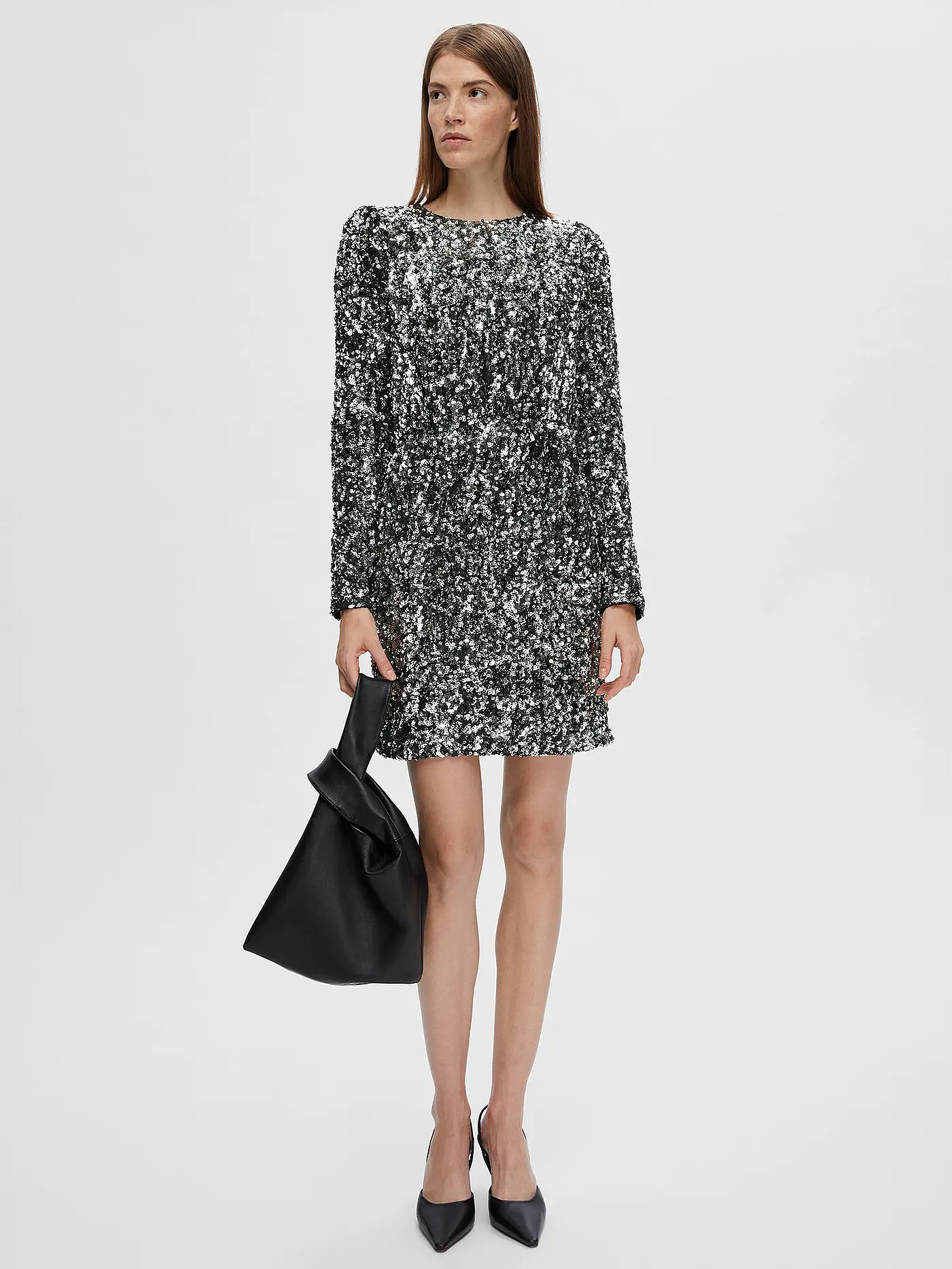 SELECTED FEMME | Minikleid SLFCOLYN | silber